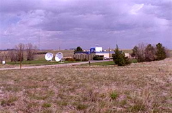 Photo of WWV time signal station in Fort Collins, Colorado.